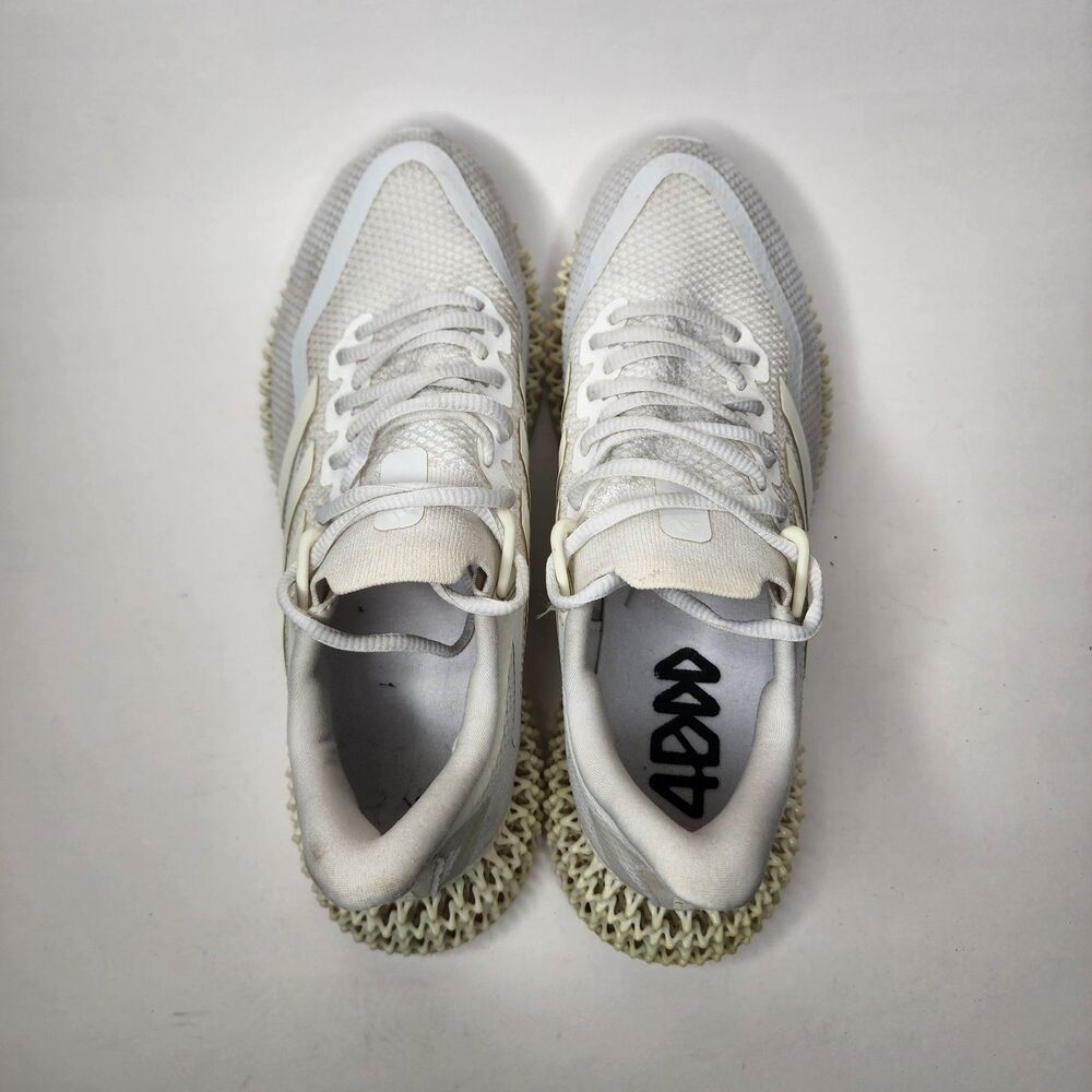 Adidas 4DFWD 2 Triple White Womens 9 Running Athletic Gym Sneakers 3D - Picture 5 of 11
